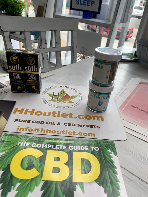 New Hemp Extraction CBD Products at HH OUTLET