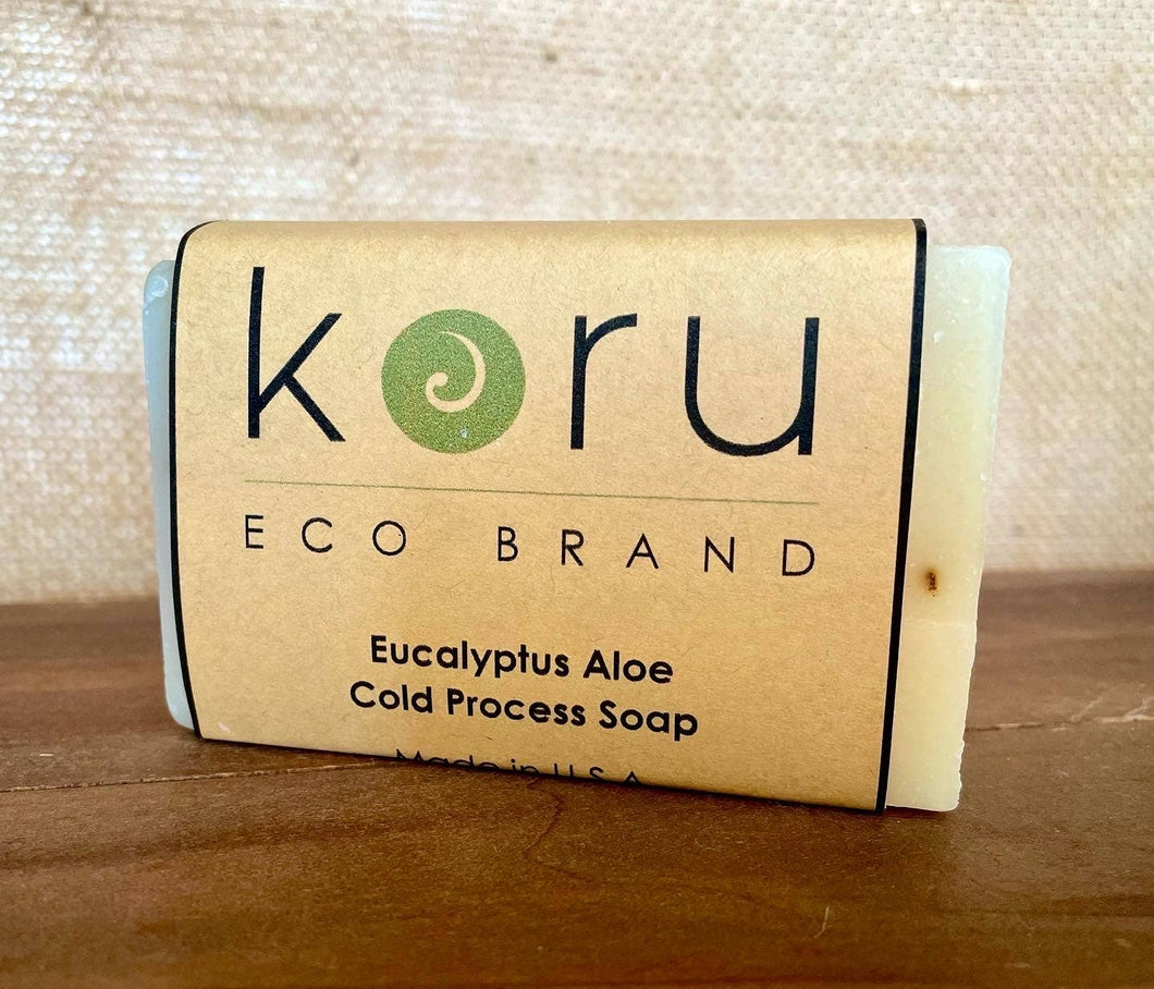 Eucalyptus Aloe Cold Process Soap Non-CBD Koru Eco Brand [product_tag]