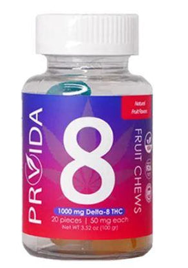 Provida Delta 8 THC Chews 50mg each - HH OUTLET   - EDIBLE