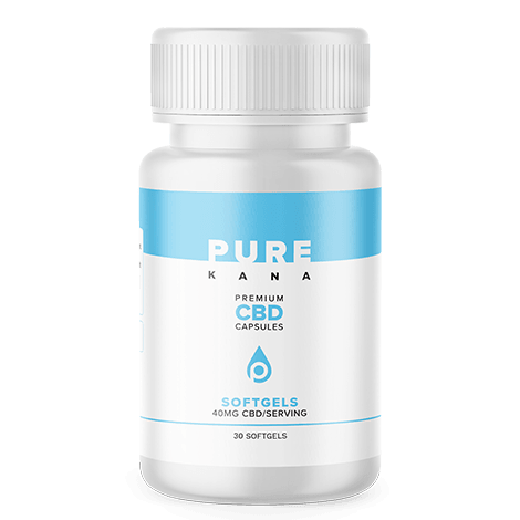 Pure Kana Strong CBD Soft gels 40mg Each - 1200mg total (Best Value) - HH OUTLET   - EDIBLE