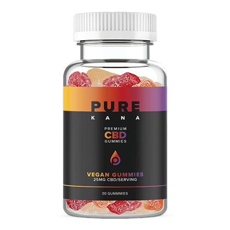 Pure Kana CBD Gummies 25mg each (20 or 40 count) - HH OUTLET   - EDIBLE