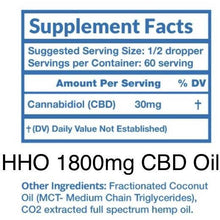 Load image into Gallery viewer, CBD Oil 1800mg Full Spectrum from HH Outlet - HH OUTLET   - OIL
